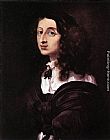 Sebastien Bourdon Queen Christina of Sweden painting